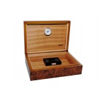 Humidor JEMAR 7033918 na 50 cygar, brązowy, cedrowy, 27.5x20x8.5 cm