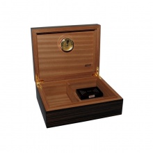 Humidor JEMAR 7103949 na 70 cygar, brązowy, cedrowy, 28x22x10.5 cm