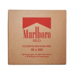 Karton gilz papierosowych 100070 Marlboro Red, 8 mm, 200 szt. x 50 op.