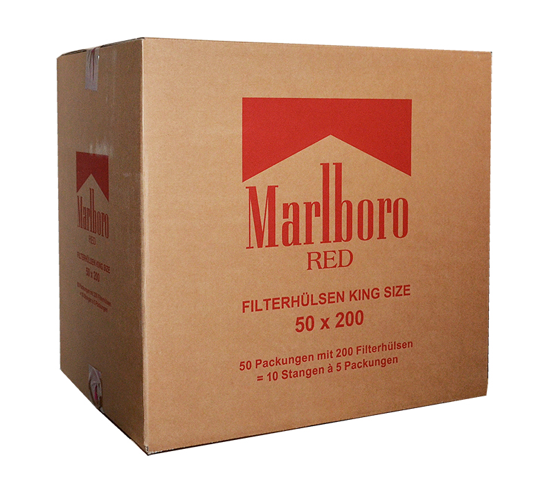 Karton gilzy papierosowych 100070 Marlboro Red 200 szt. x 50