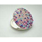 !Komplet Lusterko EL-12 "Corals VI Colorful" + Pilnik EL-5105 "Corals Colorful" ze Swarovski® crystals 13 cm