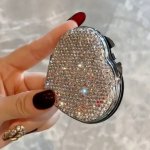 Lusterko 52084 SERCE HEART crystals 