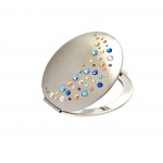 Komplet lusterko EL-16.1 Waterfall Blue+pilnik EL-5008 13cm ze Swarovski® crystals 