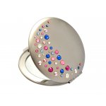 Lusterko EL-16 "Waterfall Dark Blue" + Pilnik EL-5004 "Waterfall Dark Blue" ze Swarovski® crystals 13 cm	