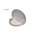 Lusterko kosmetyczne EL-0011 "Pink" ze Swarovski® crystals