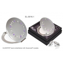 Lusterko kosmetyczne EL-0016.1 "Violet" ze Swarovski® crystals