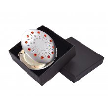 Lusterko kosmetyczne EL-01.4 "Red Sun" ze Swarovski® crystals
