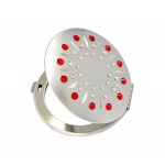 Lusterko kosmetyczne EL-01.4 "Red Sun" ze Swarovski® crystals