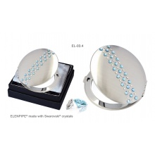 OUTLET Lusterko kosmetyczne EL-03.4 "Via Lactea I Blue" ze Swarovski® crystals