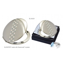 Lusterko kosmetyczne EL-03.51 "Via Lactea I Crystal Blue" ze Swarovski® crystals