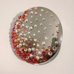 Lusterko kosmetyczne EL-10.2 "Corals Indian" ze Swarovski® crystals