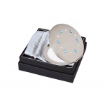 Lusterko kosmetyczne EL-30.21 "Ring Aquamarine" ze Swarovski® crystals