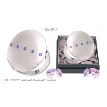 Lusterko kosmetyczne EL-31.1 "Line Violet" ze Swarovski® crystal