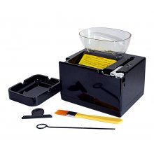 Nabijarka tłokowa do papierosów 1-1179 plastik/metal, elektryczna, czarna