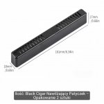 Nawilżacz do humidora 921110 plastik, czarny, 16x1.7x1.8 cm