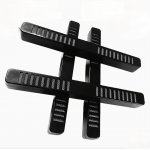 Nawilżacz do humidora 921110 plastik, czarny, 16x1.7x1.8 cm