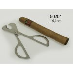 Nożyczki do cygar 502010, metalowe, 14.5 cm, h=22 mm