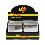 Papierośnica 06410 WildFire metal, 80 mm, srebrny 9 х 8.5 х 2 cm