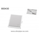 Papierośnica 800430 Angelo metal, 80 mm, srebrny/grawer 9.5 x 8 cm