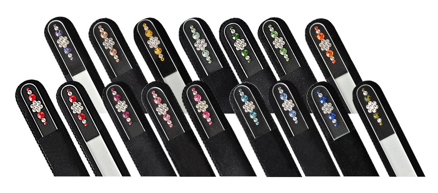 Pilniki z serii "Lactea" z Swarovski® crystals.
