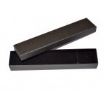 Pudełko ozdobne prezentowe 91103199 czarne, 210x40x20 mm