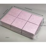 Pudełko ozdobne prezentowe 9398103 jasno-fioletowe 85x85x35 mm 