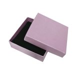 Pudełko ozdobne prezentowe 9398103 jasno-fioletowe 85x85x35 mm 