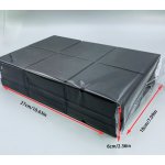 Pudełko ozdobne prezentowe 939891 czarne 85x85x35 mm 