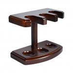 Stojak na 3 fajki 703004 drewno, brązowy