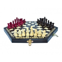 3164 szachy TRÓJKI Madoń dla 3 osób