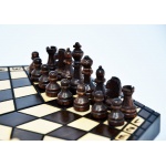 3164 szachy Madoń TRÓJKI figury ciemne