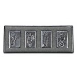 Zapalniczka benzynowa 3-2054Z Motors metal, krzesiwowa, zestaw 4 szt. grafit + Zippo benzyna i krzemieni