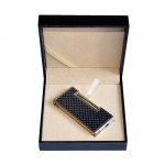 Zapalniczka do fajki 222040, WinJet, metal/gaz, piezo, niebieski karbon, z przybornikiem, pudełko, 6.5 x 3 cm