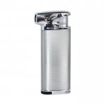 Zapalniczka do fajki 257250 Eurojet, metal/gaz, piezo, srebrna, z ubijakiem, pudełko 7.6 x 3.4 х 1.4 cm