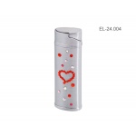 Zapalniczka EL-24.004 "Red Heart" ze Swarovski® crystals
