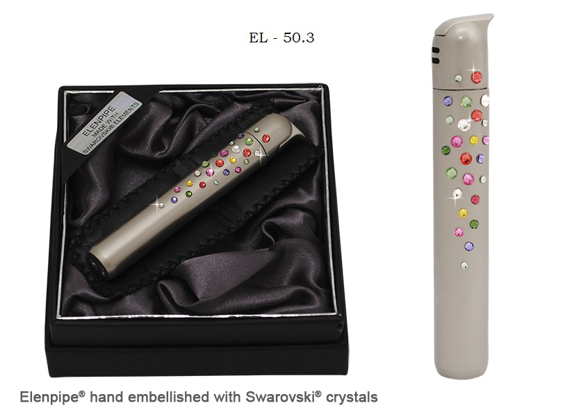 Zapalniczka EL-50.3 "Waterfall Colorful" ze Swarovski® crystals
