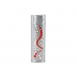 Zapalniczka EL-53.0 "Wave White Red" ze Swarovski® crystals