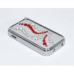 Zapalniczka EL-53.00 "Wave Red" ze Swarovski® crystals