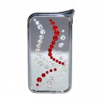 Zapalniczka EL-53.00 "Wave Red" ze Swarovski® crystals