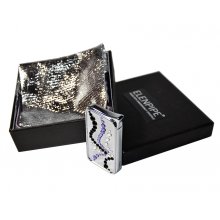 Zapalniczka EL-53.60 "Wave Black Violet" ze Swarovski® crystals