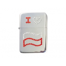 Zapalniczka EL-60.482 "I love Poland" ze Swarovski® crystals