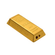 Zapalniczka 2104702 „Gold Bar” gazowa, żarowa, metalowa, złota