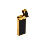 Zapalniczka Myon 1821300 Elegance, metalowa, gazowa, krzesiwowa, złoto-czarna