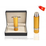 Zapalniczka Pierre Cardin 11162 "Lipstick", metal/gaz, piezo, żółta, Swarovski® crystals.