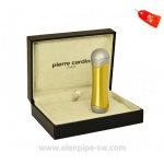 Zapalniczka Pierre Cardin 11335 "Nimes" metalowa, gazowa, żarowa, złota/chrom
