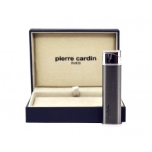 Zapalniczka Pierre Cardin 11081 "Juliette", metal/gaz, piezo, ciemnoszara satynowa 82x12x22 mm