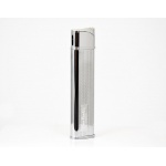 Zapalniczka Pierre Cardin 11082 Juliette, metal/gaz, piezo, srebrna ze wzorkiem 82x12x22 mm.