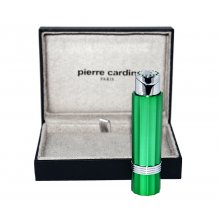 Zapalniczka Pierre Cardin 11161 "Lipstick", metal/gaz, piezo, zielona, Swarovski® crystals.