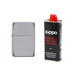 Zestaw 2929705ZZ zapalniczka benzynowa CHROM polerowany + benzyna ZIPPO 125 ml