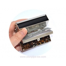 Zwijarka papierosowa 0125502 Atomic, metalowa, czarny 70 mm